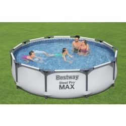 Basen ogrodowy stelażowy Bestway Steel Pro MAX 56406 305x76 cm