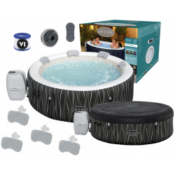 Dmuchane jacuzzi Hydromasaż Bestway 60059 Lay-Z-Spa AirJet 6-osobowe