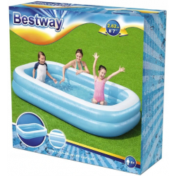 Basen dmuchany Duży Bestway 54006 262x175x51 cm !