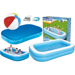 Basen dmuchany Duży Bestway 54006 262x175x51 cm + Pokrywa !