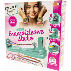 Zestaw Bransoletkowe Studio 3w1 Stylove Trendy Zrób sama bransoletkę Epee 60203