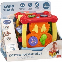 Interaktywna kostka rozmaitości Vtech 61983 Zabawka interaktywna