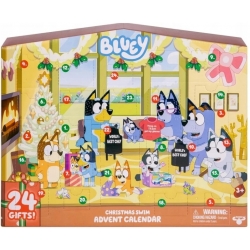 Kalendarz adwentowy Bluey BLU17981 24 niespodzianki Figurki prezenty