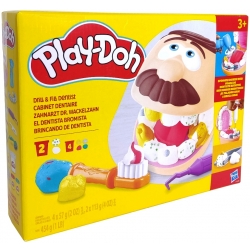 Zestaw Play-Doh Dentysta + Ciastolina Hasbro F1259 454g