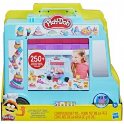 Play-doh Ciastolina Zestaw Ciężarówka z lodami Lodziarnia Hasbro F1390