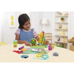 Zestaw Play-Doh Lew i przyjaciele z dżungli Ciastolina 567g Hasbro F7221