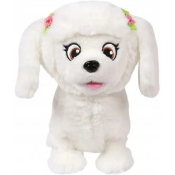 Piesek interaktywny Maltańczyk Lily TM Toys PuppyLuv DKO0232
