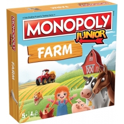 Gra planszowa Monopoly Junior Farma Hasbro WM04483-POL