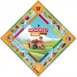 Gra planszowa Monopoly Junior Farma Hasbro WM04483-POL