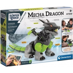 Clementoni Naukowa zabawa Robot Mecha Dragon 50682