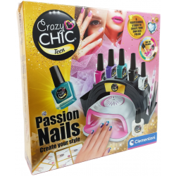 Clementoni Crazy Chic Salon stylizacji paznokci 50852