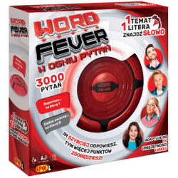Gra rodzinna elektroniczna Word Fever W ogniu pytań Epee 04121