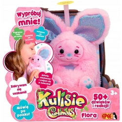 Maskotka interaktywna Kulisie Plusz Króliś Flora Epee 09424 Nowość