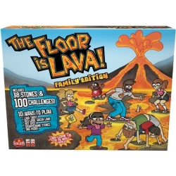 Gra zręcznościowa Podłoga to lawa The floor is Lava Edycja rodzinna Goliath 926278
