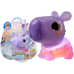 Animagic Let's glo Capybara Golaith 934413 Capibara Figurka interaktywna Fioletowa