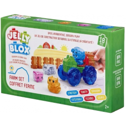Klocki sensoryczne miękkie Jelly Blox Farma Goliath 934147