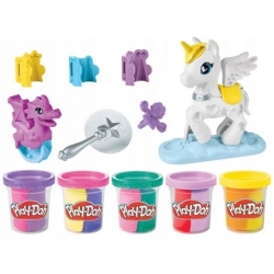 Play-Doh Ciastolina Zestaw Uroczy jednorożec + 5 tubek Hasbro F3613