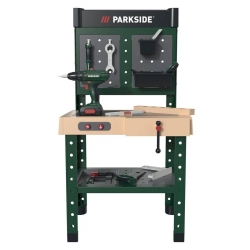 Warsztat Playtive Parkside 53x100x40 z akcesoriami + Wiertarka