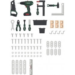 Warsztat Playtive Parkside 53x100x40 z akcesoriami + Wiertarka