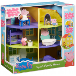 TM Toys Świnka Peppa Dom rodzinny z akcesoriami + figurka 06384