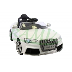 Audi RS5 Samochód na akumulator Licencjonowany Skóra + karta SD