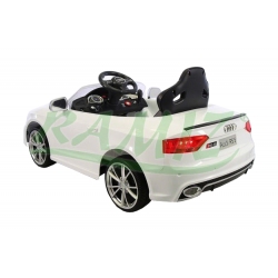 Audi RS5 Samochód na akumulator Licencjonowany Skóra + karta SD